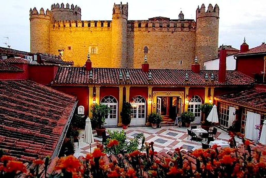 Hotel Huerta Honda Zafra Exterior foto
